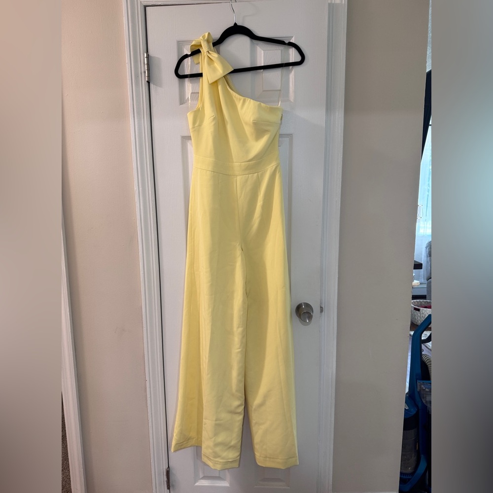 House of CB yellow jumpsuit in size S